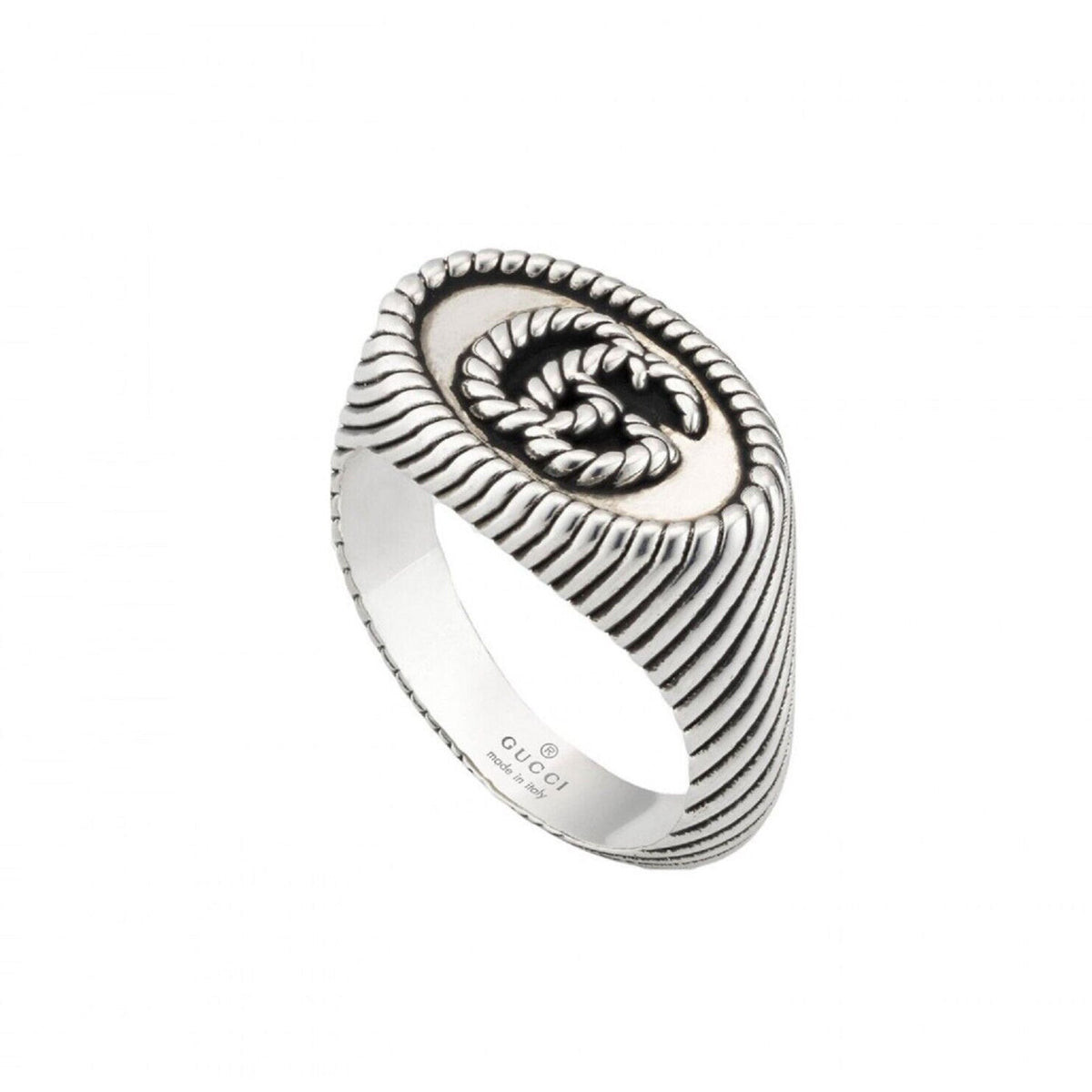 Double Gucci Marmont Pinky Ring