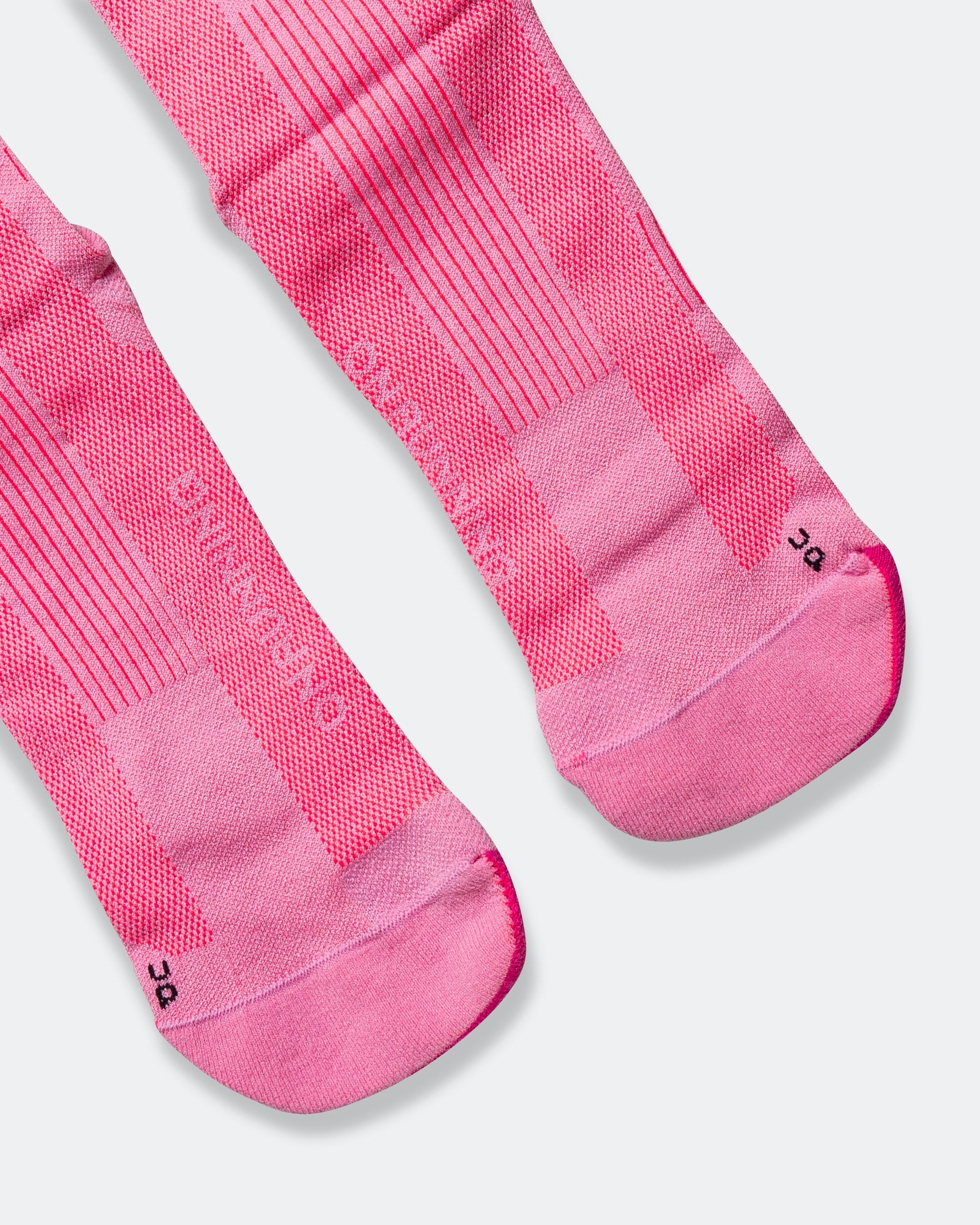 Elite Run Sock Mid - Raspberry/Pink