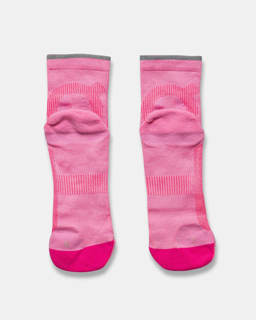 Elite Run Sock Mid - Raspberry/Pink