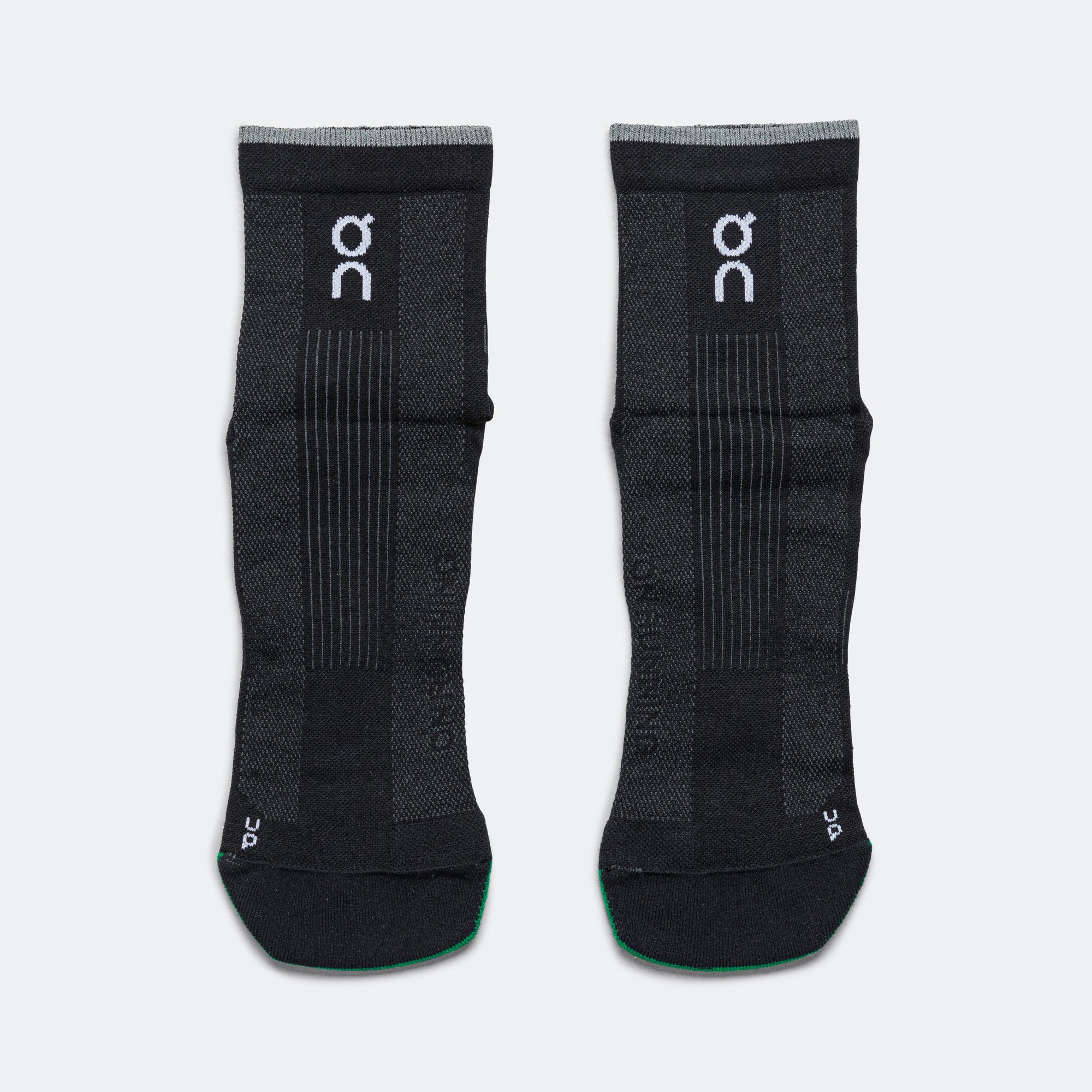 Elite Run Sock Mid - Black/Magnet