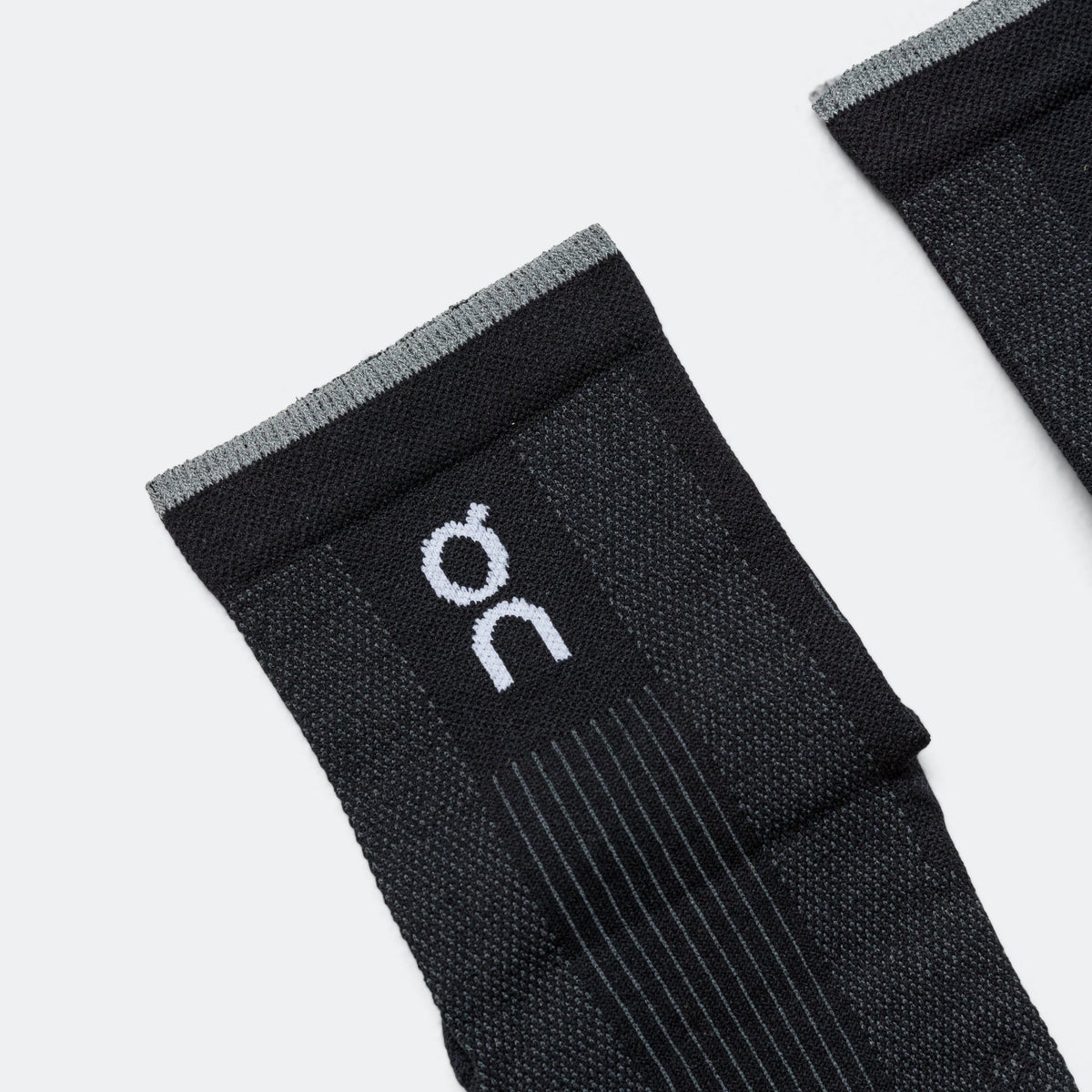 Elite Run Sock Mid - Black/Magnet