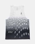 Mens Zero Singlet - White/Iron
