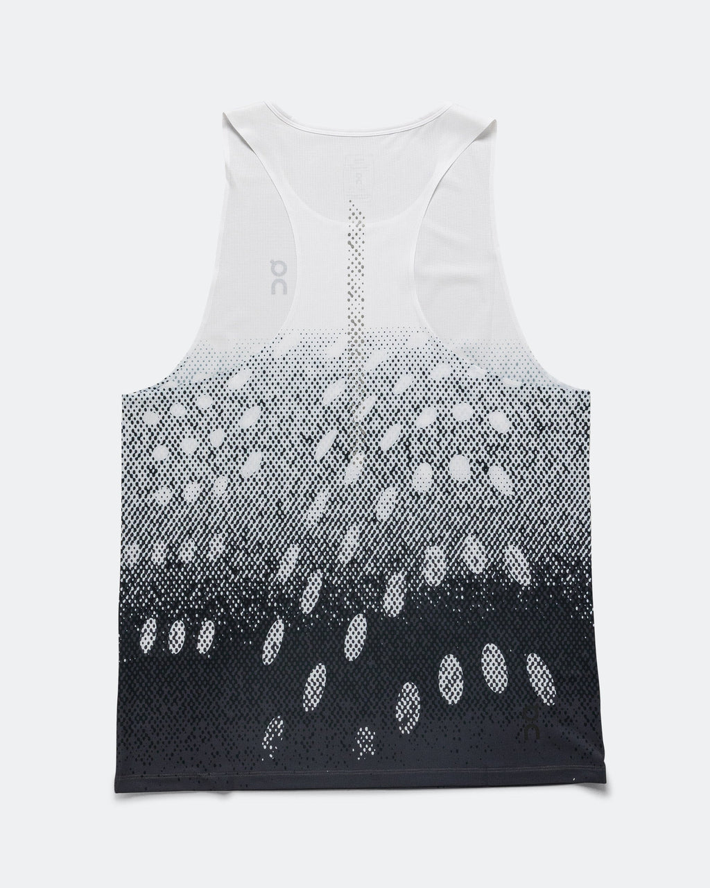 Mens Zero Singlet - White/Iron