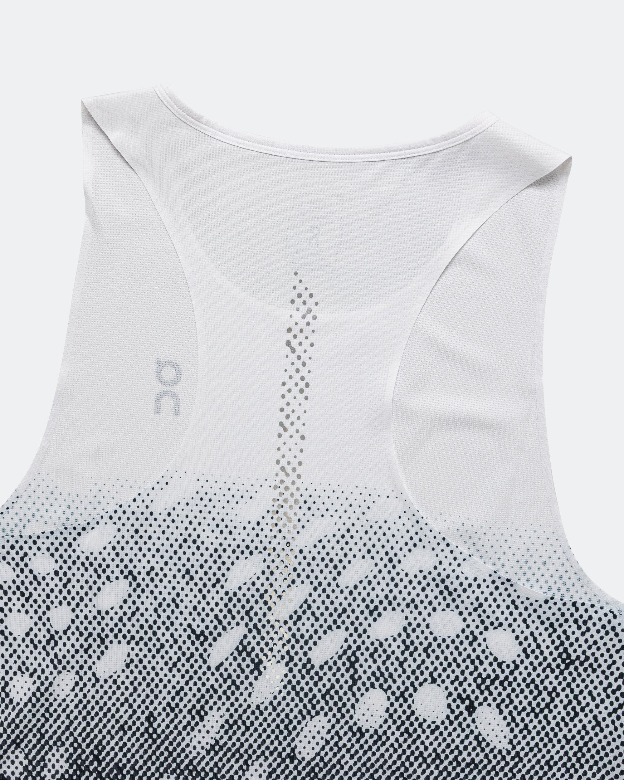 Mens Zero Singlet - White/Iron