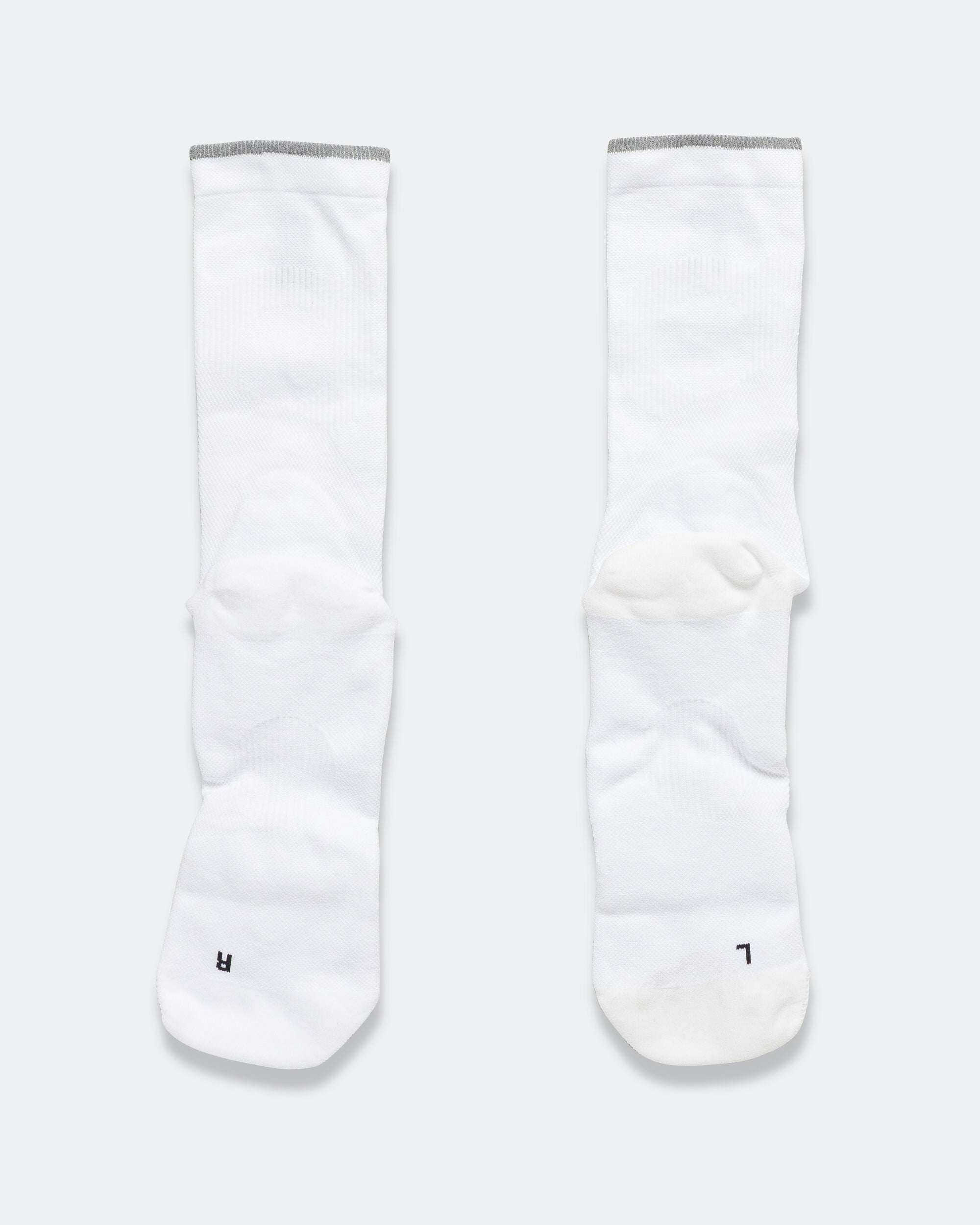 Elite Run Sock High Hyper - White