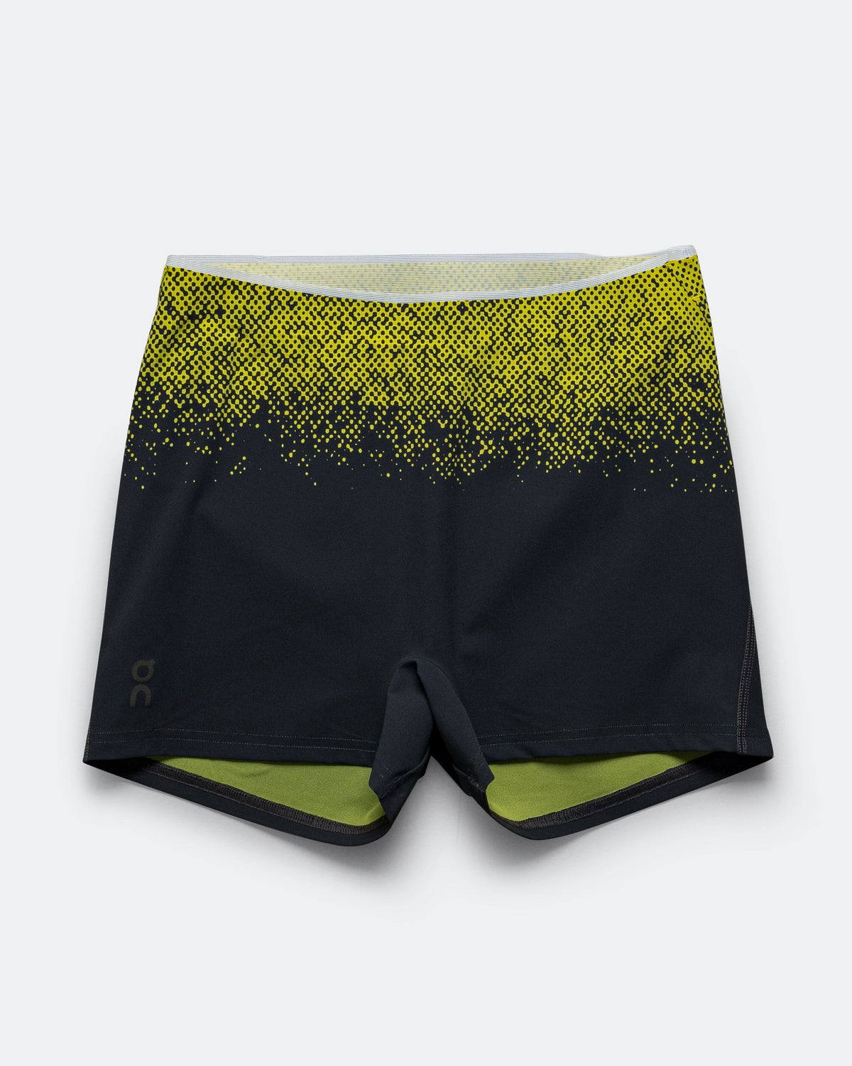 Womens Race Tights Short - Lime